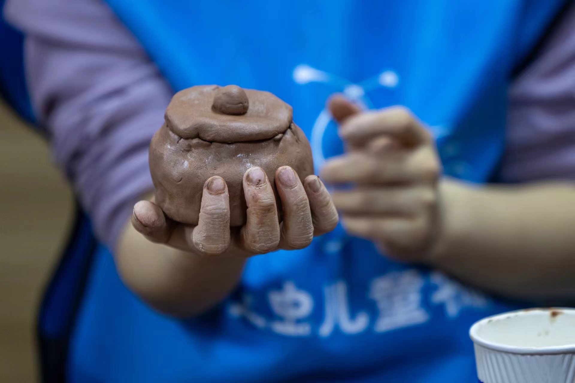 “小小讲解员”第四期研学如期开展——陶泥制作 主题活动 第10张